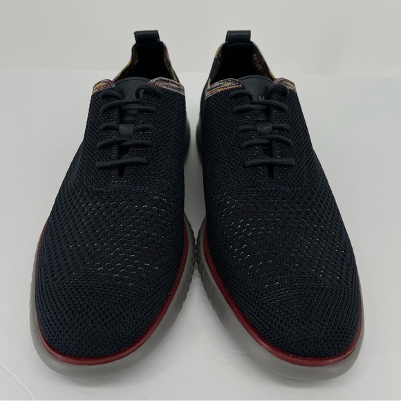 Cole Haan Men’s 2.Zerogrand Stitchlite Shoes Size 9 Navy Multi Knit C31911 main image 4